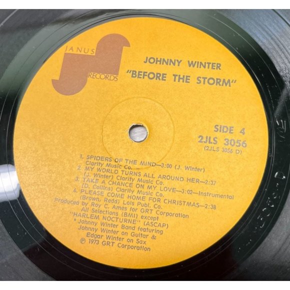 Johnny Winter Before the Storm 2LP VG+ Gatefold Blues Hard Rock 1973 Janus - Picture 3 of 9